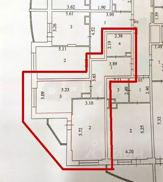 1-к кв. Владимирская область, Владимир ул. Лакина, 2Б (47.25 м) - Фото 1