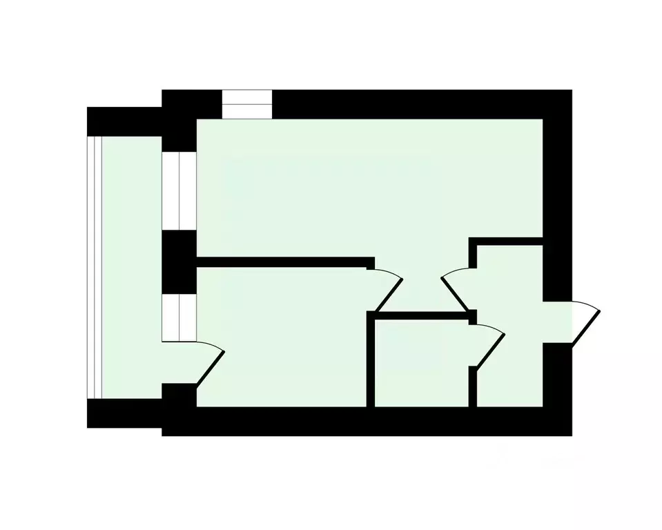 1-к кв. Владимирская область, Владимир ул. Нижняя Дуброва, 17 (41.4 м) - Фото 1