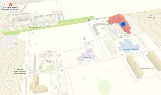 Студия Алтайский край, Новоалтайск Прудская ул., 40 (18.0 м) - Фото 1