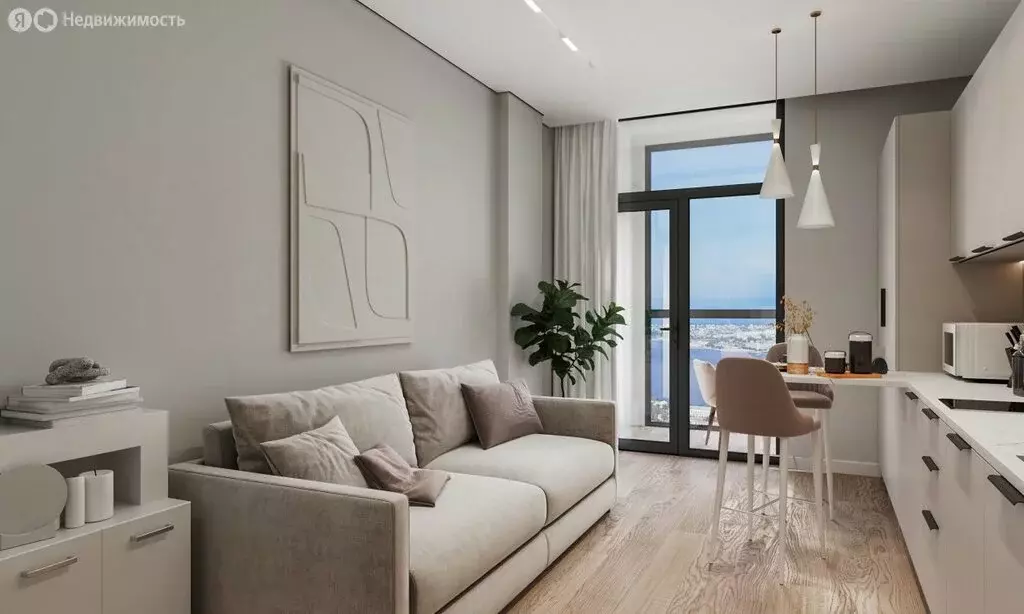 Квартира-студия: Черноморское, улица Кирова (31 м) - Фото 1