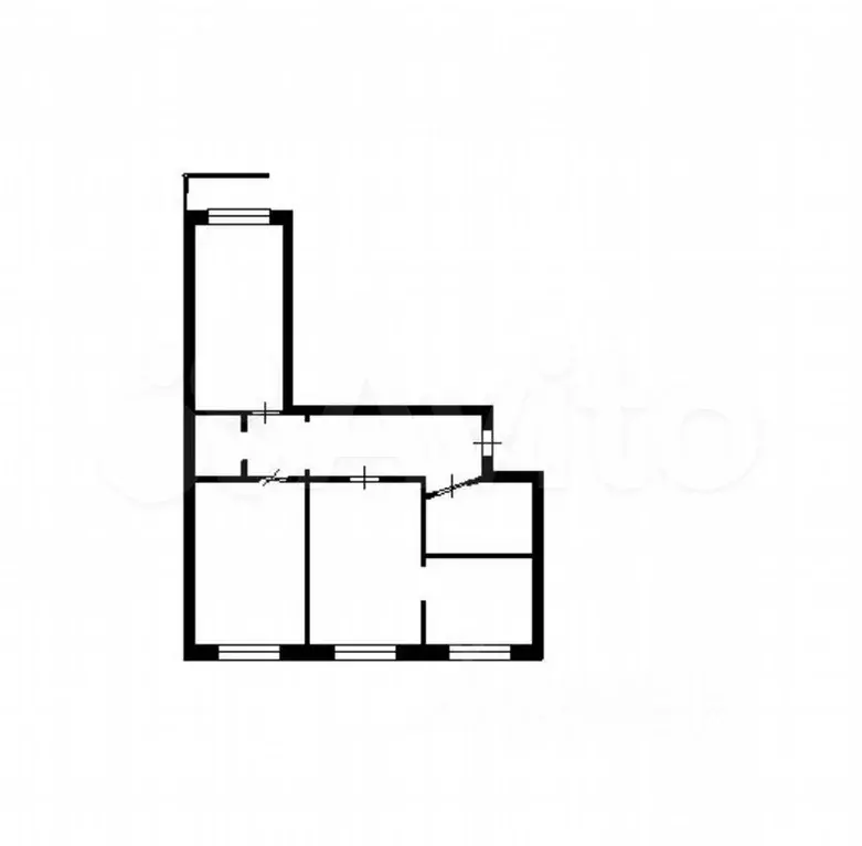 3-к. квартира, 60 м, 8/9 эт. - Фото 0