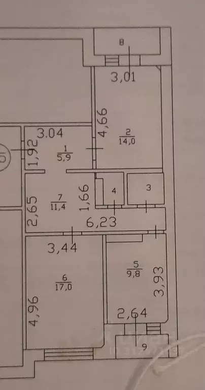 2-к кв. Санкт-Петербург Горелово тер., ш. Красносельское, 54к3 (62.0 ... - Фото 0