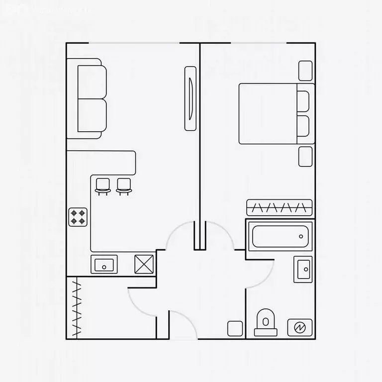 2-комнатная квартира: Москва, улица Василисы Кожиной, 13 (62 м) - Фото 1