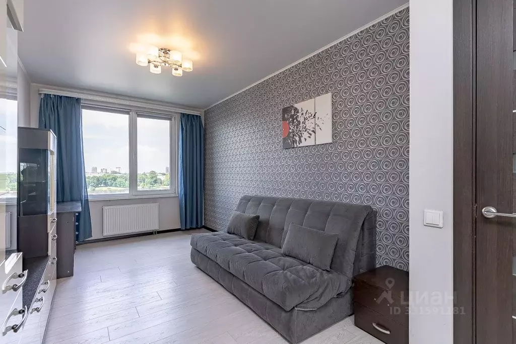 1-к кв. Санкт-Петербург ул. Крыленко, 1к1 (31.3 м) - Фото 1