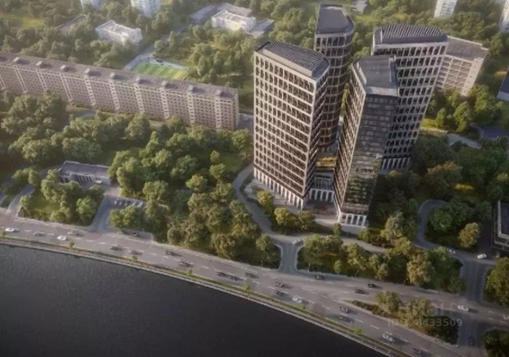 Торговая площадь в Москва Нагатинская наб., 10А (55 м) - Фото 0
