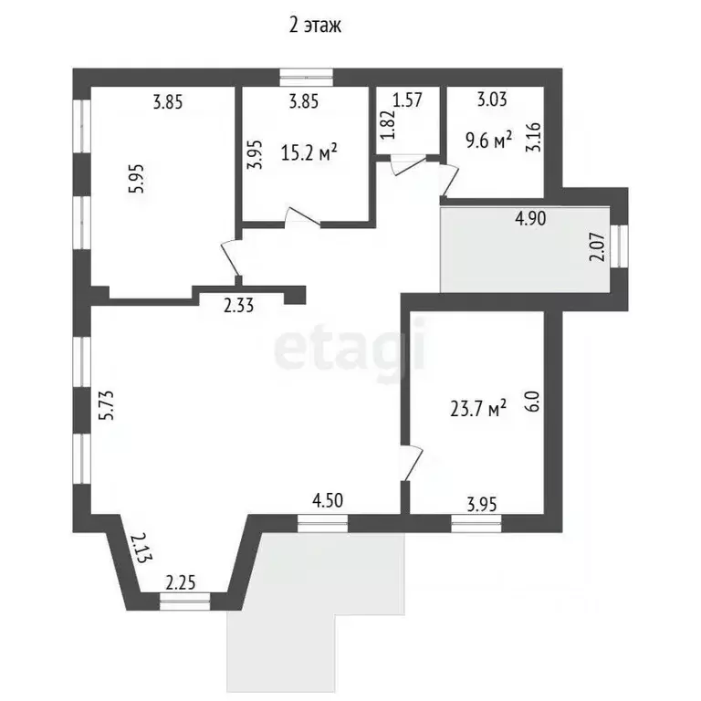 Дом в Омская область, Омский район, с. Усть-Заостровка Тихая ул. (445 ... - Фото 1