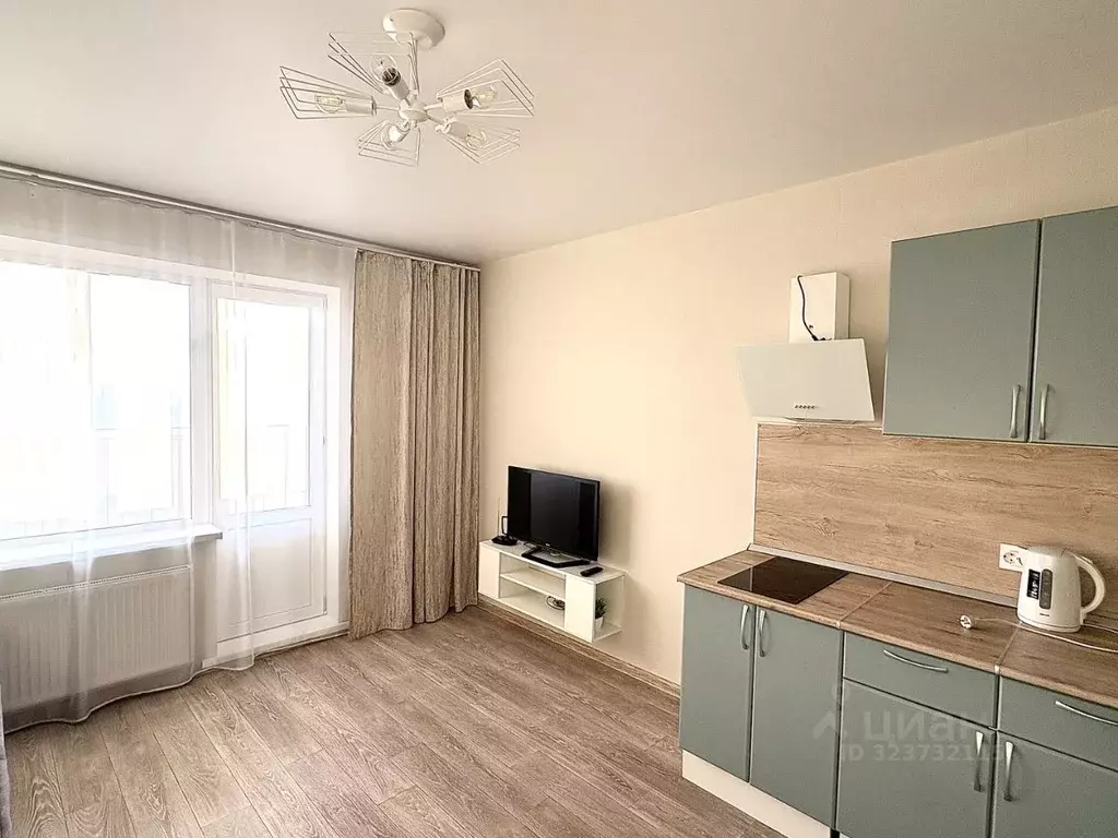 Студия Новосибирская область, Новосибирск ул. Петухова, 97/1 (26.0 м) - Фото 2