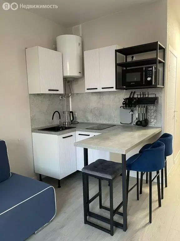 Квартира-студия: село Сукко, Мирная улица, 9к2 (22 м) - Фото 1