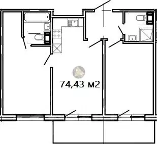 2-к кв. Санкт-Петербург, Санкт-Петербург, Сестрорецк ул. ... - Фото 2