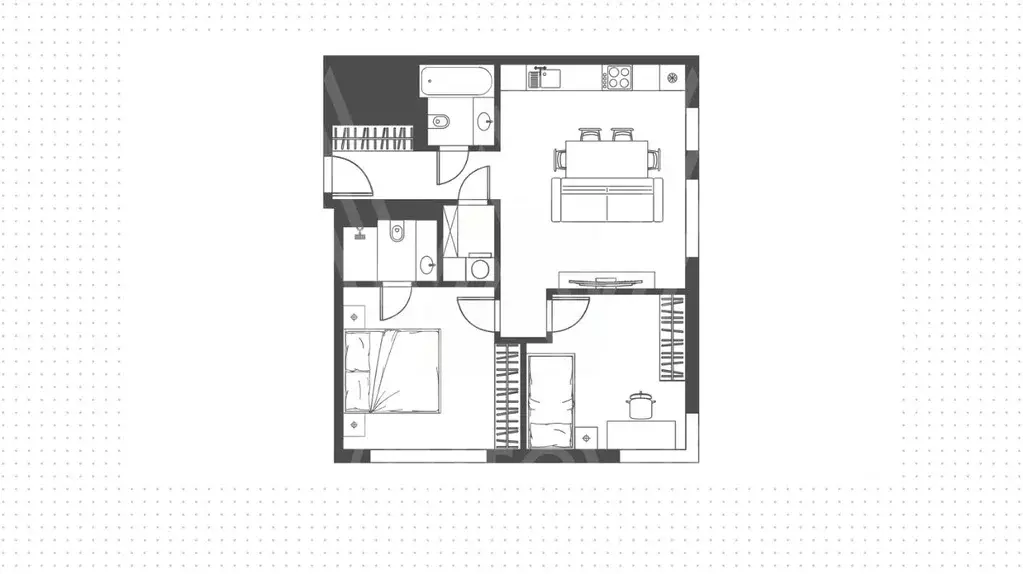 3-к кв. Москва Дубининская ул., 59А (65.8 м) - Фото 1