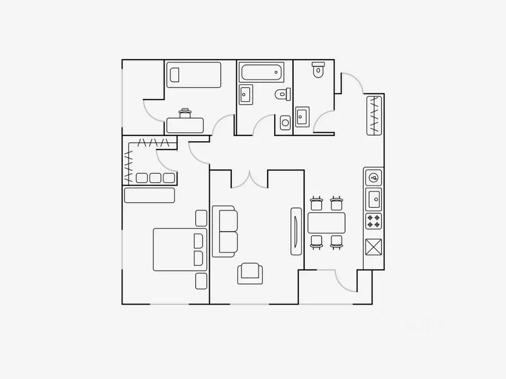 3-к кв. Воронежская область, Воронеж ул. 9 Января, 68/2к3 (79.0 м) - Фото 2