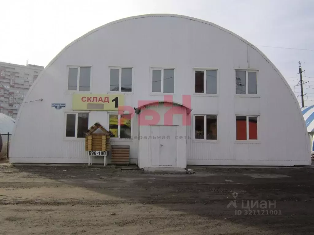 Склад в Тюменская область, Тюмень ул. Тимофея Чаркова, 20с1 (513 м) - Фото 0