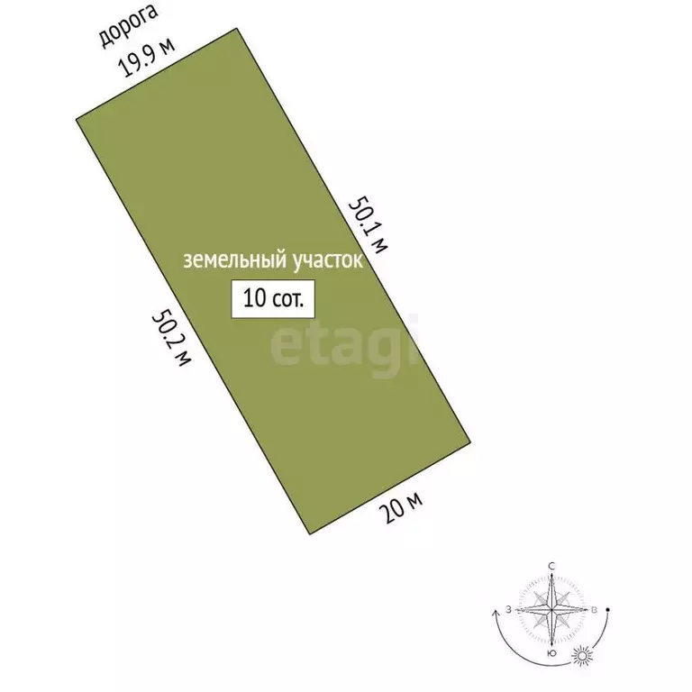 Участок в Ленинградская область, Ломоносовский район, Низинское с/пос, ... - Фото 2