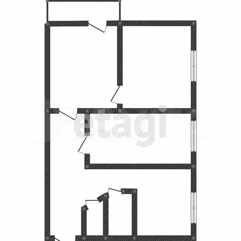 3-к. квартира, 53 м, 3/5 эт. - Фото 0