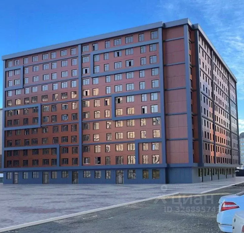 2-к кв. Кабардино-Балкария, Нальчик ул. Тарчокова, 33 (74.0 м) - Фото 2