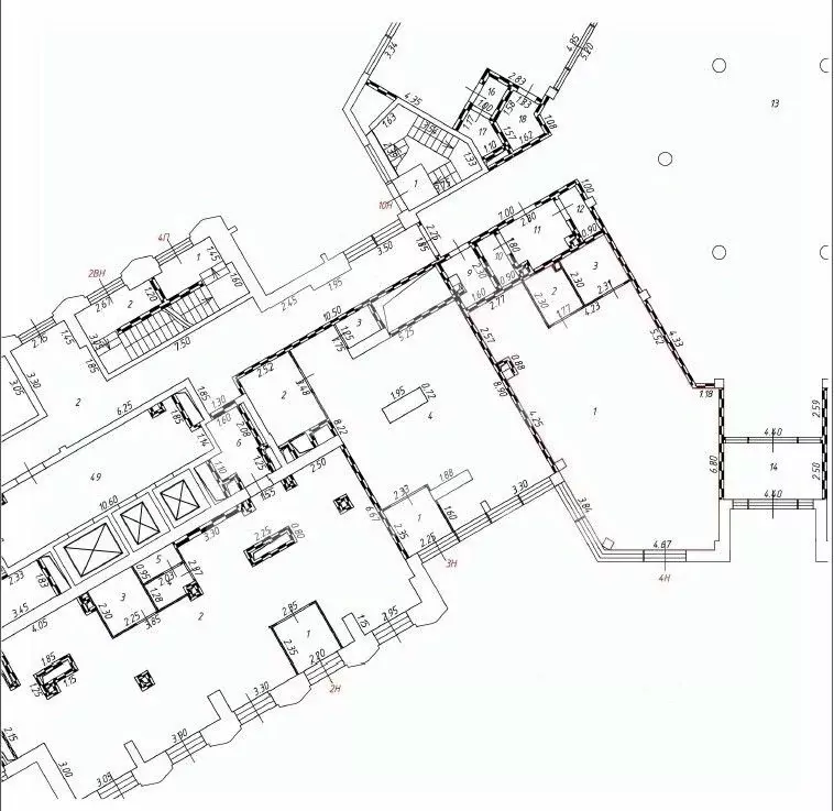 Помещение свободного назначения в Москва ул. Вильгельма Пика, 3Ас1 (91 ... - Фото 2