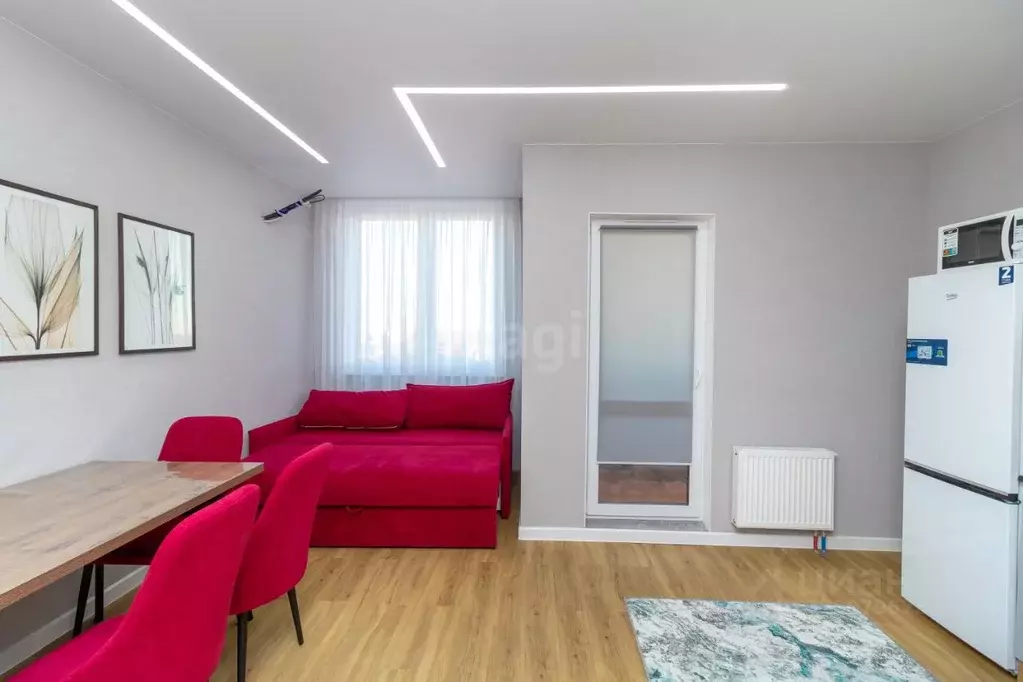 Студия Тюменская область, Тюмень ул. Менжинского, 60 (28.4 м) - Фото 2