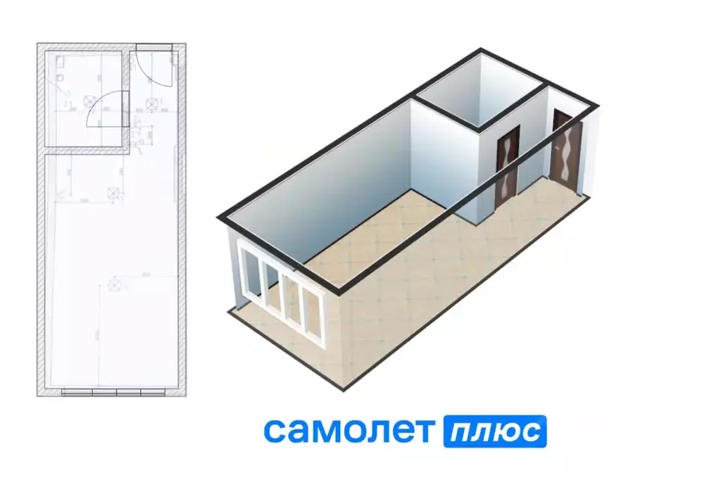 Свободной планировки кв. Кемеровская область, Кемерово ул. Дружбы, ... - Фото 1