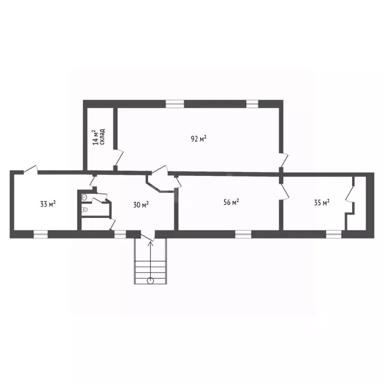 Торговая площадь в Красноярский край, Красноярск просп. Мира, 117 (243 ... - Фото 2