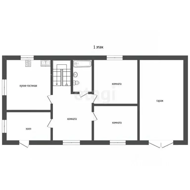 Дом в Ярославская область, Рыбинск ул. Баумана, 25 (140 м) - Фото 2