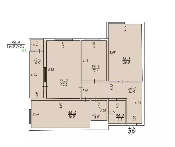 3-к кв. Крым, Ялта ул. Крупской, 52 (97.0 м) - Фото 0