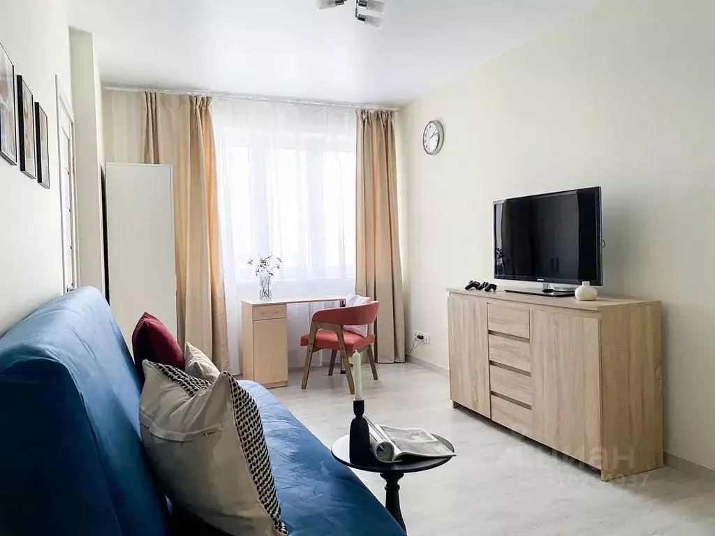 1-к кв. Тульская область, Тула ул. Академика Насоновой, 1Б (30.0 м) - Фото 1