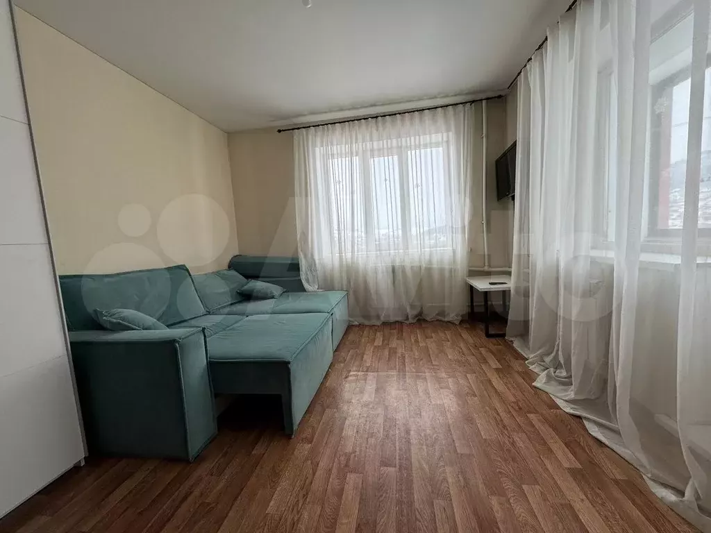 1-к. квартира, 30 м, 5/10 эт. - Фото 1