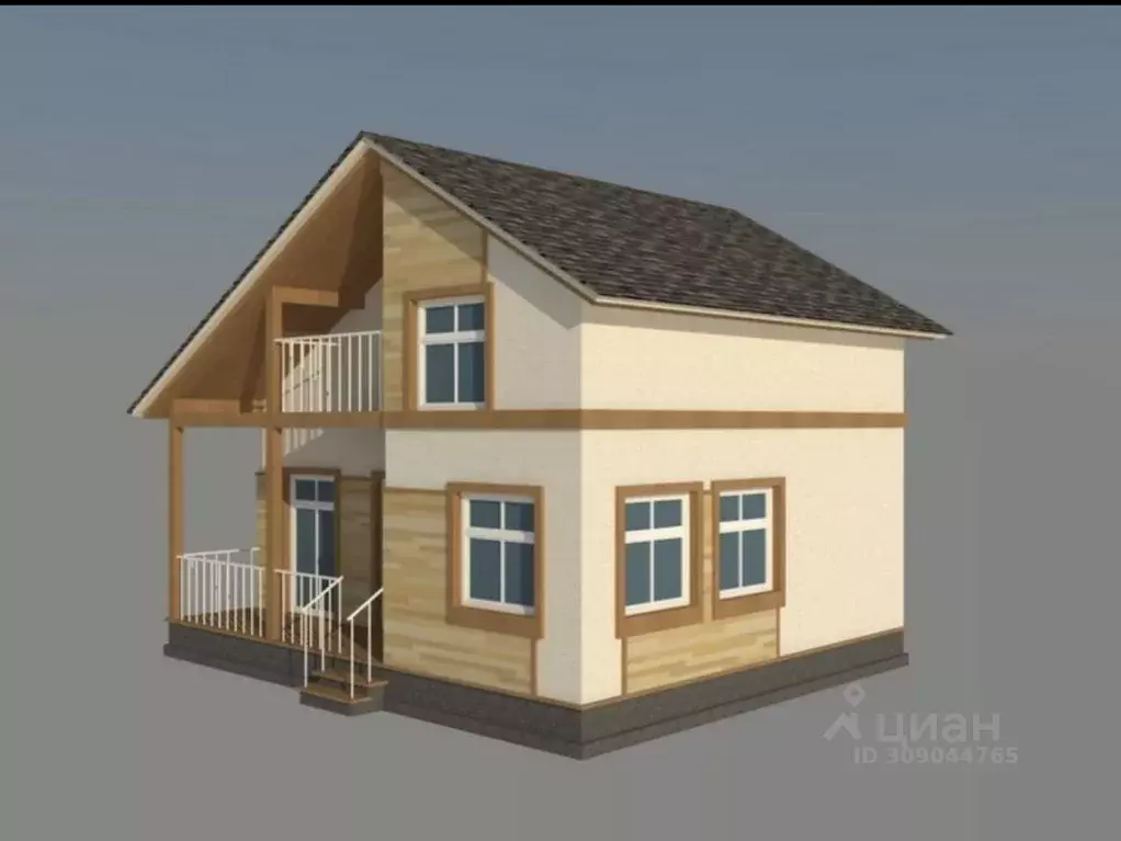 Дом в Кемеровская область, Белово Сенная ул. (96 м) - Фото 2