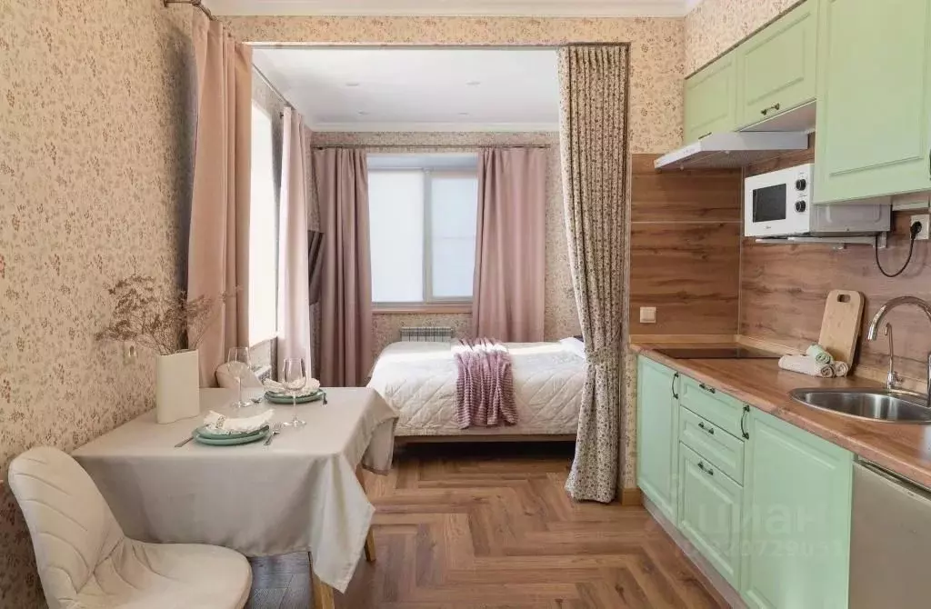 1-к кв. Нижегородская область, Нижний Новгород Заозерная ул., 4 (25.0 ... - Фото 2