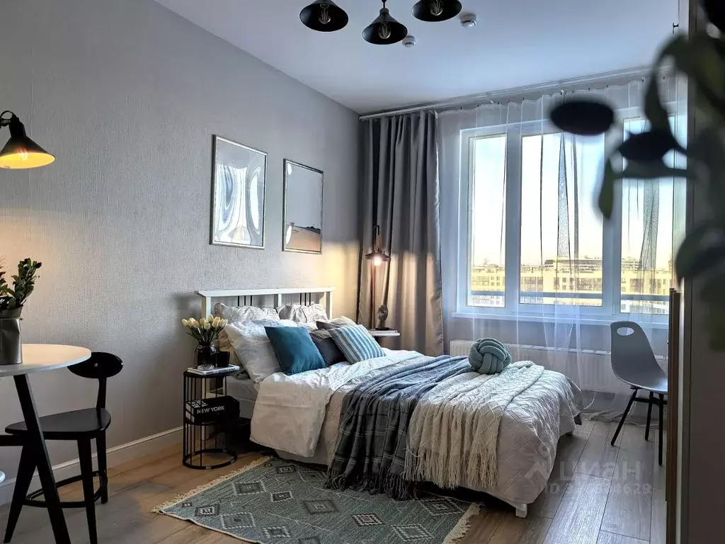 Студия Санкт-Петербург просп. Крузенштерна, 4 (23.0 м) - Фото 1