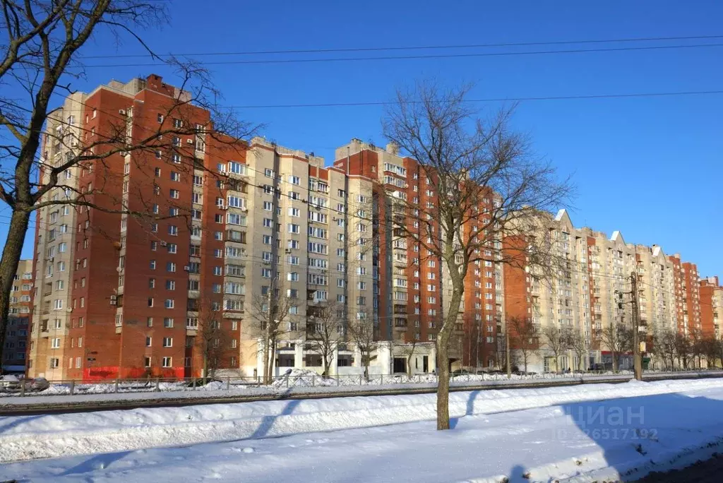 1-к кв. Санкт-Петербург просп. Славы, 40К1 (37.3 м) - Фото 1