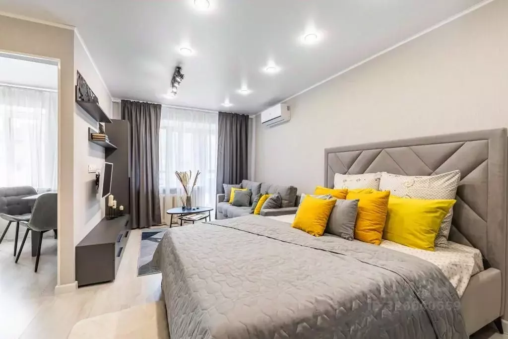 1-к кв. Татарстан, Казань ул. Карла Маркса, 25 (39.0 м) - Фото 1