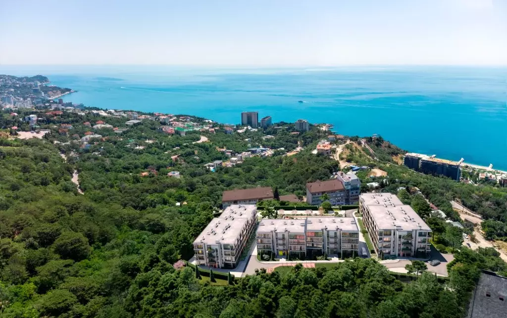 2-к кв. Крым, Алупка Ялта городской округ, Вилла Маяк жилой комплекс ... - Фото 1