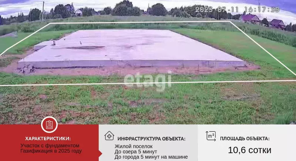 Участок в Ярославская область, Ярославский муниципальный округ, д. ... - Фото 1