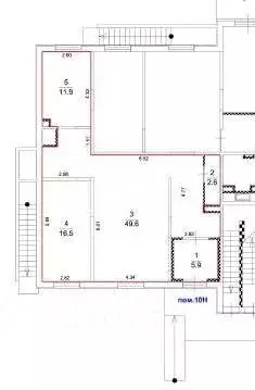 Помещение свободного назначения в Москва ул. Коминтерна, 12 (87 м) - Фото 1