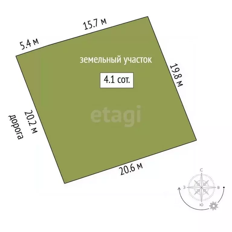 Дом в Тюменская область, Тюмень Электрон СНТ, ул. Совхозная (30 м) - Фото 1