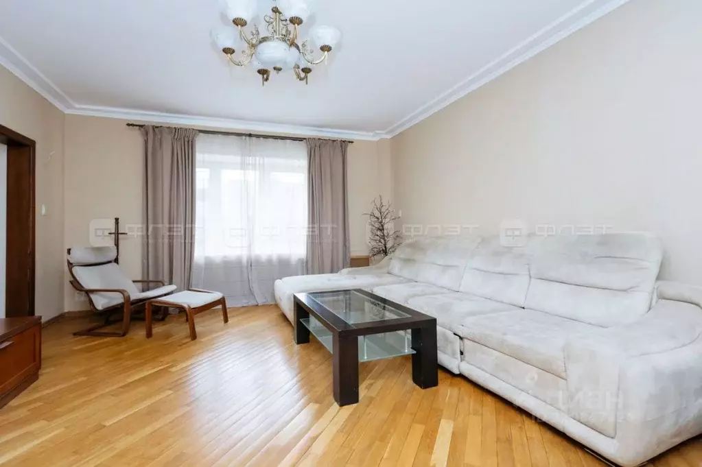 2-к кв. Татарстан, Казань ул. Калинина, 37 (112.2 м) - Фото 1