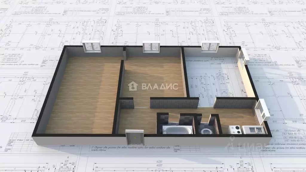 Комната Иркутская область, Ангарск 60-й кв-л, 28 (13.0 м) - Фото 2