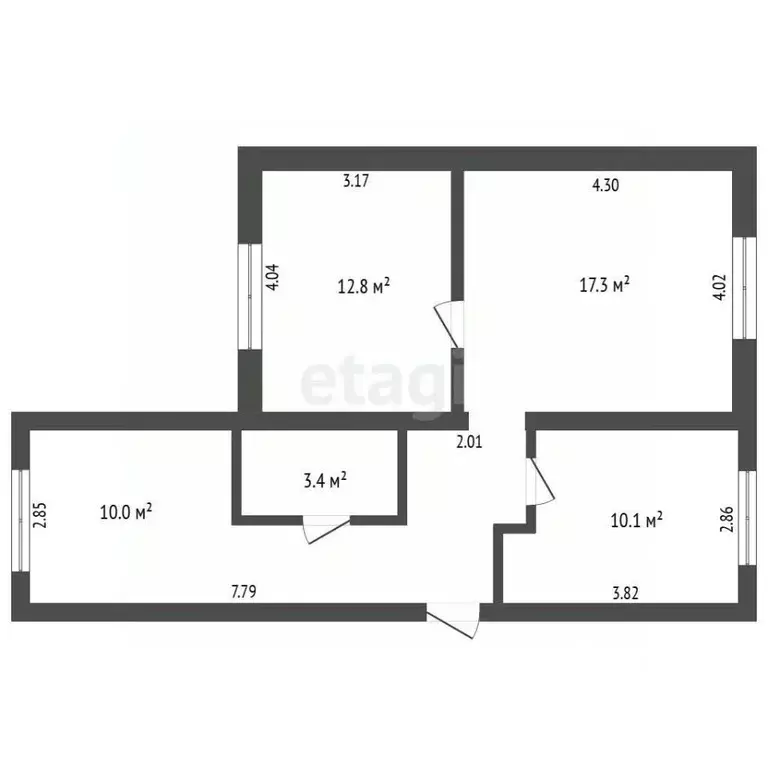 Дом в Томская область, Томск ул. Челюскинцев (62 м) - Фото 1