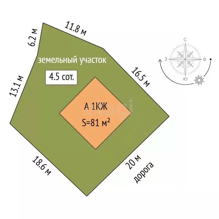 Дом в Тюменская область, Тюменский муниципальный округ, с. Горьковка  ... - Фото 2