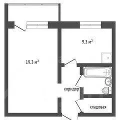 1-к кв. Калининградская область, Светлогорск ул. Гоголя, 8/2 (37.6 м) - Фото 2
