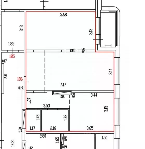 2-к кв. Алтайский край, Барнаул ул. 280-летия Барнаула, 26 (62.4 м) - Фото 2