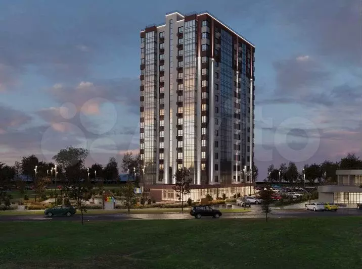 1-к. квартира, 33,5 м, 14/15 эт. - Фото 1