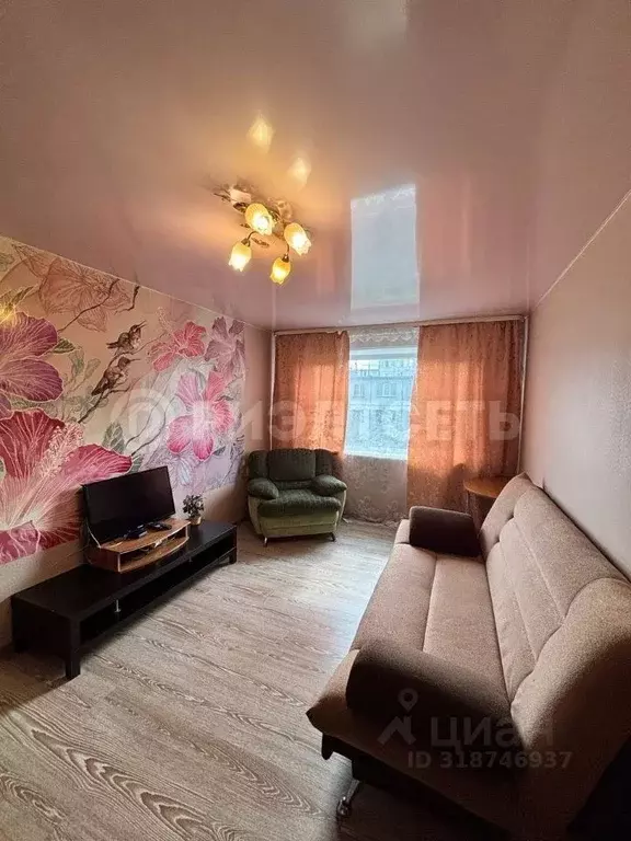 1-к кв. Мурманская область, Мурманск ул. Аскольдовцев, 33 (30.7 м) - Фото 0
