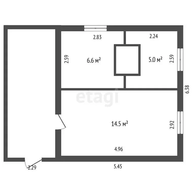 Дом в Вологодская область, Шекснинский муниципальный округ, деревня ... - Фото 1