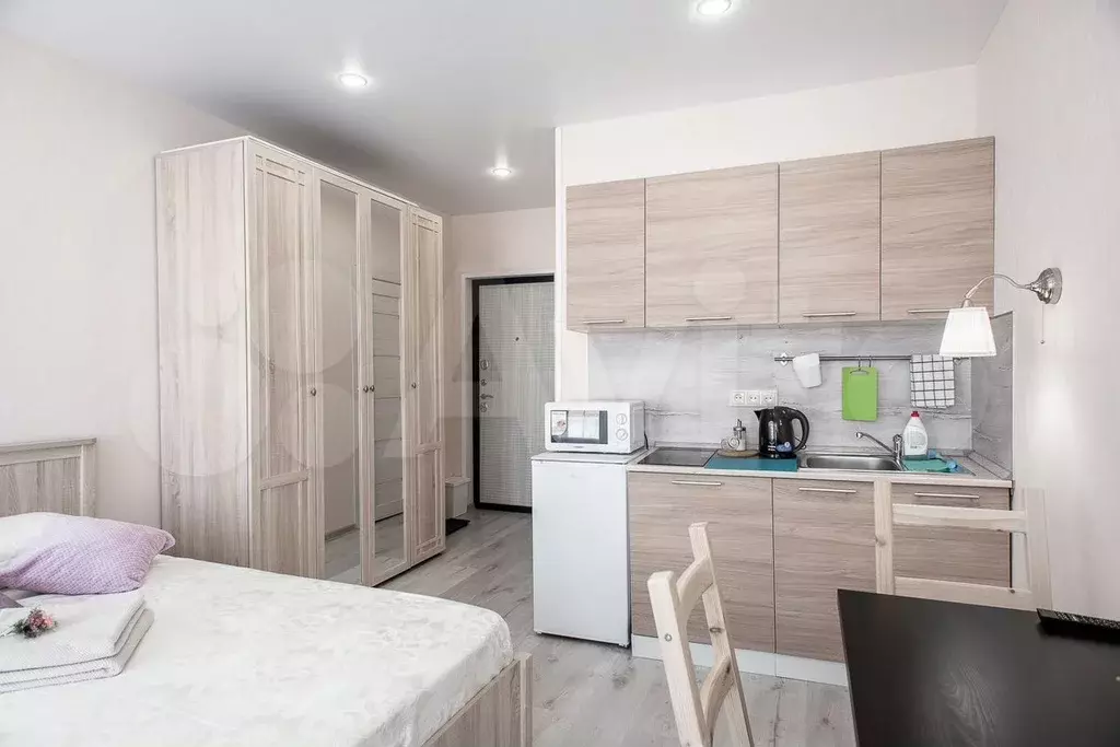 Квартира-студия, 23 м, 4/4 эт. - Фото 1