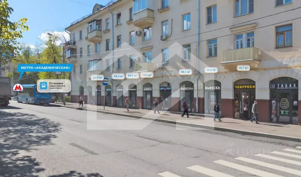 Торговая площадь в Москва ул. Дмитрия Ульянова, 10/1К1 (20 м) - Фото 0
