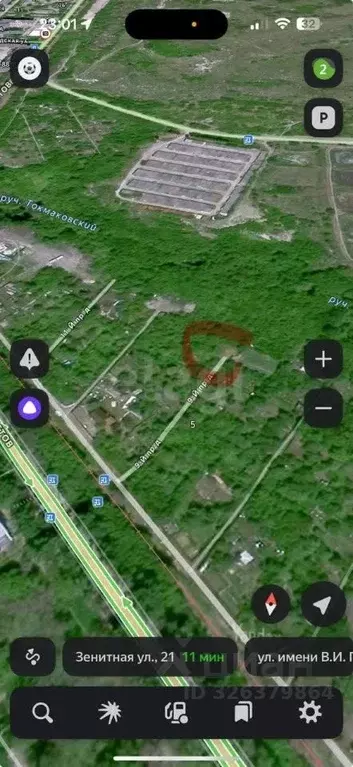 Участок в Саратовская область, Саратов Кировец-1 СНТ, проезд 9-й (9.0 ... - Фото 1