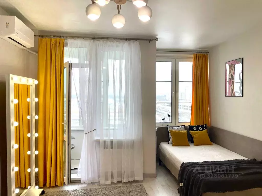 Студия Москва Цимлянская ул., 3к1 (23.2 м) - Фото 1