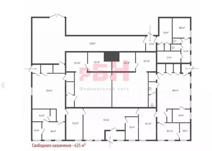 Помещение свободного назначения в Свердловская область, Екатеринбург ... - Фото 2